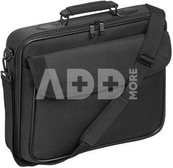 Targus Classic Clamshell Case Fits up to size 15.6 ", Black, Shoulder strap, Messenger - Briefcase