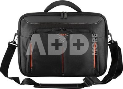 Targus Classic+ Fits up to size 15.6 ", Black/Red, Shoulder strap, Messenger - Briefcase