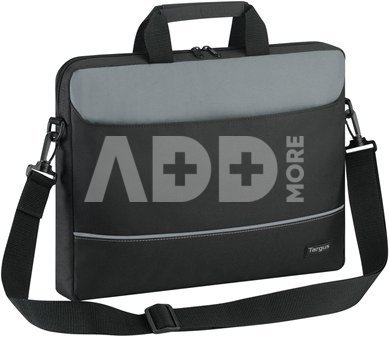 Targus Intellect Fits up to size 15.6 ", Black/Grey, Shoulder strap, Messenger - Briefcase,