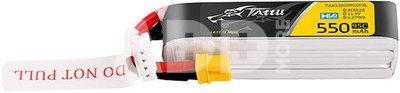 Tattu 3s 550mAh 95C 11.4V HV Lipo Battery with XT30 Plug Long-Pack