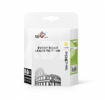TB Print Ink for Brother LC 985 Yellow TBB-LC985YE