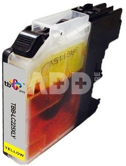TB Print Ink for Brother LC125XL TBB-LC225XLY YE