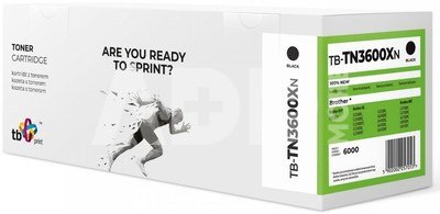 TB Print Toner for Brother TN3600XL TB-TN3600XN BK 100% new