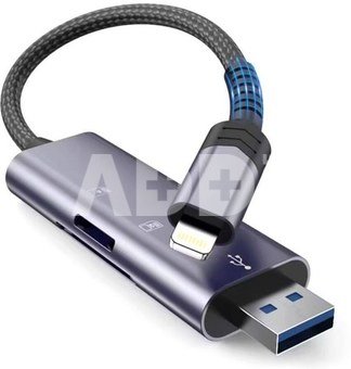 Tech-Protect card reader Ultraboost SD/microSD Lightning/USB