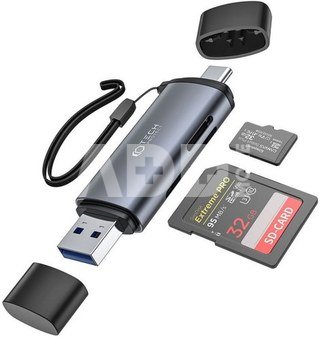 Tech-Protect card reader Ultraboost SD/microSD USB/USB-C