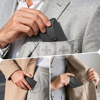 Tech-Protect card wallet Thorn RFID, black