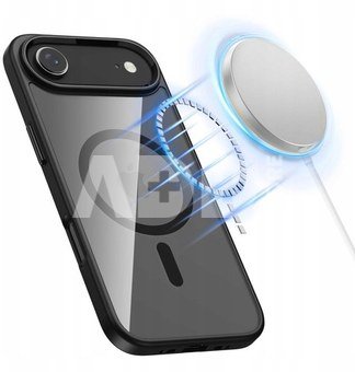 Tech-Protect case Apple iPhone 17 Air MagMat MagSafe, black/clear