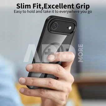 Tech-Protect case Apple iPhone 17 Air MagMat MagSafe, black/clear