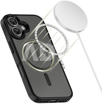 Tech-Protect case Apple iPhone 17 MagMat MagSafe, black/matte