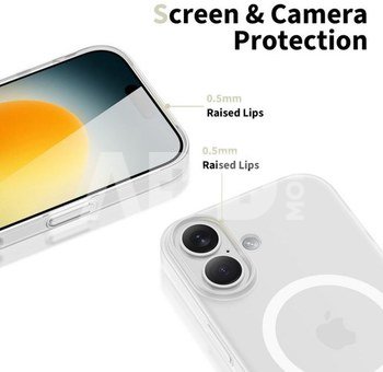 Tech-Protect case Apple iPhone 17 MagSlim MagSafe, white/matte