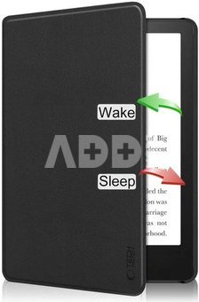 Tech-Protect защитный чехол SmartCase Kindle Paperwhite VI/Colorsoft/Signature Edition, черный
