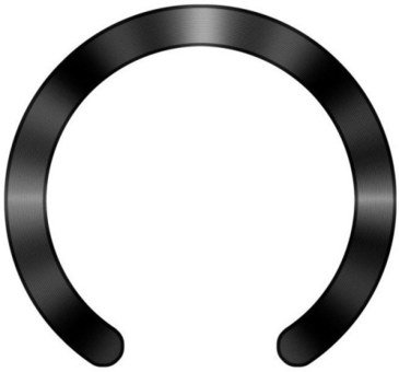 Tech-Protect MagSafe Ring MMP-210 2pcs, black/orange