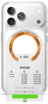 Tech-Protect MagSafe Ring MMP-210 2pcs, black/orange