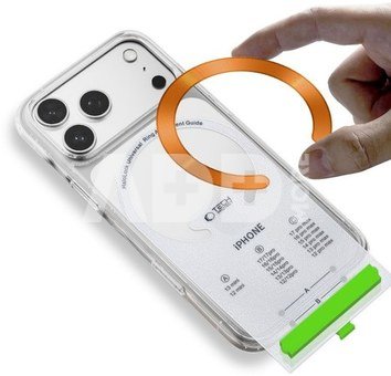 Tech-Protect MagSafe Ring MMP-210 2pcs, black/orange