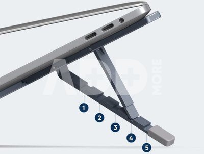Tech-Protect notebook stand ULS300, grey