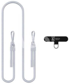 Tech-Protect phone strap Crossbody Rope C5SE, grey