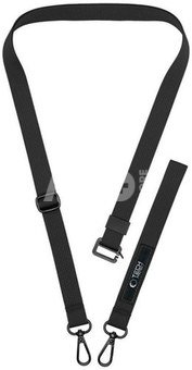 Tech-Protect phone strap Rope Crossbody Leash C65, black