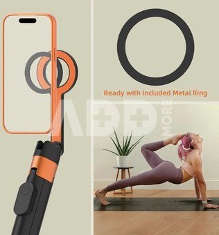 Tech-Protect Selfie Stick Tripod L10S, orange/black