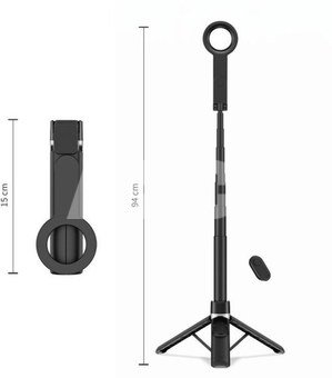 Tech-Protect selfie stick-tripod L11S, black