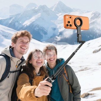 Tech-Protect selfie stick-tripod L11S, black
