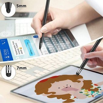 Tech-Protect стилус Aluminum Touch Pen, черный