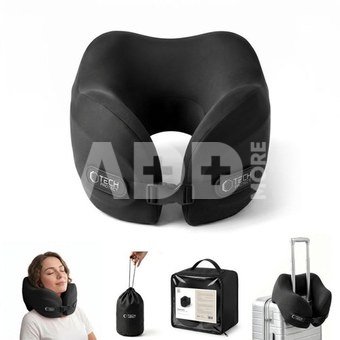 Tech-Protect travel neck pillow ComfortRest, black