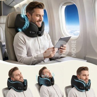 Tech-Protect travel neck pillow ComfortRest, black