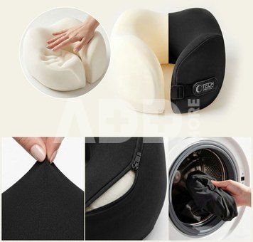 Tech-Protect travel neck pillow ComfortRest, black