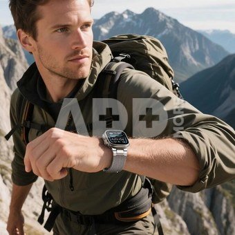 Tech-Protect watch strap Milano Vanguard Apple Watch 44/45/46/49mm, titanium