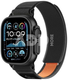 Tech-Protect watch strap Nylon Elite Apple Watch 44/45/46/49mm, black/orange
