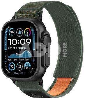 Tech-Protect watch strap Nylon Elite Apple Watch 44/45/46/49mm, green/orange