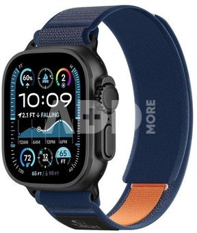 Tech-Protect watch strap Nylon Elite Apple Watch 44/45/46/49mm, navy/orange