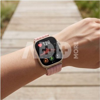 Tech-Protect watch strap Nylon Huawei Watch Fit 3/4/4 Pro/5/5 Pro, light pink