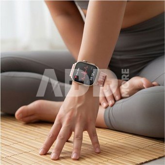 Tech-Protect watch strap Nylon Huawei Watch Fit 3/4/4 Pro/5/5 Pro, light pink