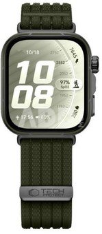 Tech-Protect watch strap Nylon Huawei Watch Fit 3/4/4 Pro/5/5 Pro, military green
