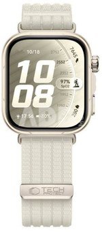 Tech-Protect watch strap Nylon Huawei Watch Fit 3/4/4 Pro/5/5 Pro, starlight