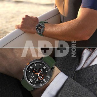Tech-Protect watch strap Nylon Pro Samsung Galaxy Watch8/8 Classic 40/44/46mm, army green