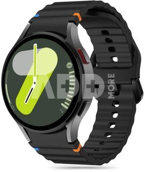 Tech-Protect watch strap Silicone Sport Samsung Galaxy Watch4/5/5 Pro/6/7/FE, black