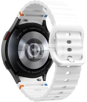 Tech-Protect watch strap Silicone Sport Samsung Galaxy Watch4/5/5 Pro/6/7/FE, white