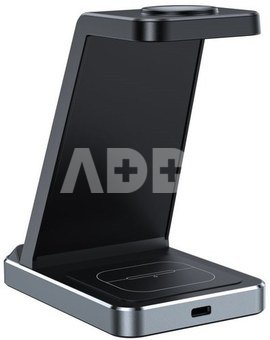 Tech-Protect wireless charger A26 3in1 QI15W, black