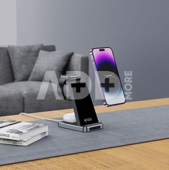 Tech-Protect wireless charger A26 3in1 QI15W, black
