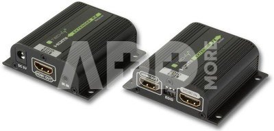 Techly HDMI amplifier extender by Cat6/6a/7 cable 40m