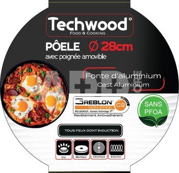 Techwood frying pan TP-28PO 28cm