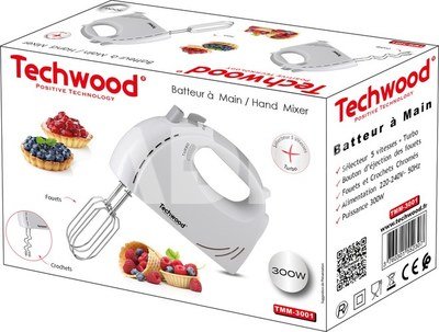 Techwood k&auml;simikser TMM-3001 300W