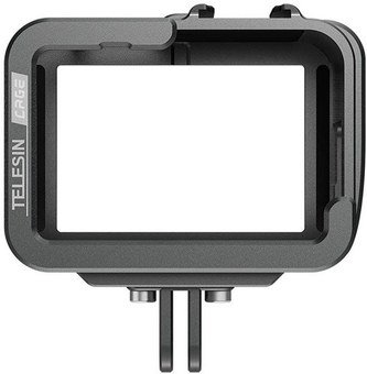 TELESIN Aluminum cage for GoPro Hero 11/10/9 +vertical adapter