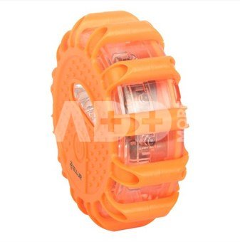 Tellur Basic LED emergency signal and flashlight, 3 x AAA, magnetic, orange