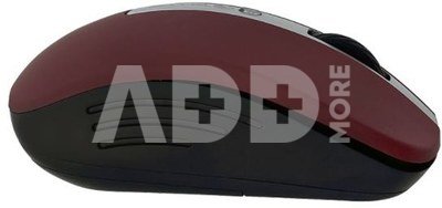 Tellur Basic Wireless Mouse, LED dark red