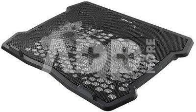 Tellur Cooling pad Basic 15.6, 2 fans, black