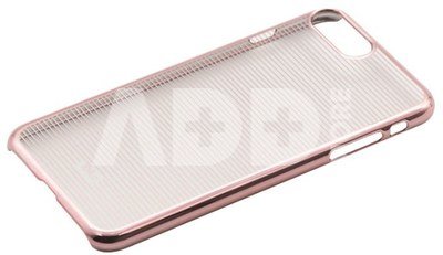 "Hard Cover iPhone 7 Plus" Horizontal Stripes Pink