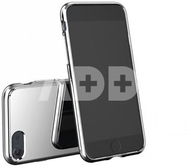 "Premium Mirror Shield Cover iPhone 7" Silver
